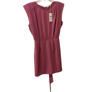 GPD Elegant Pink Sleeveless Dress